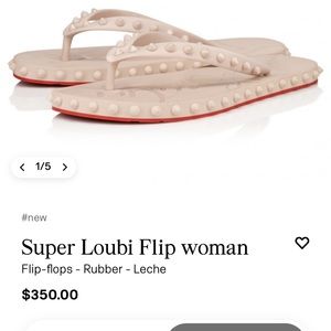 Christian Louboutin Super Loubi Flip Flop